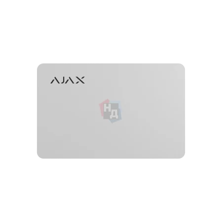 Комплект бесконтактных карт Ajax Pass (10шт) белый
