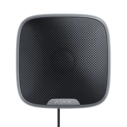 Проводная уличная сирена Ajax StreetSiren Fibra черный