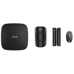 Стартовый комплект Ajax StarterKit (Hub + MotionProtect + DoorProtect + SpaceControl) черный