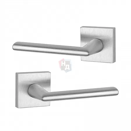 Дверная ручка Aprile Primula Q C02 хром матовый