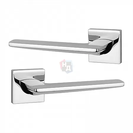 Дверная ручка Aprile Lunaria Q 7S хром полированный