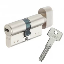 Цилиндр Abus D15 90 (45x45T) ключ-тумблер никель