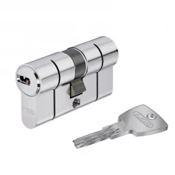 Цилиндр Abus D6PS 100 (50x50) ключ-ключ никель