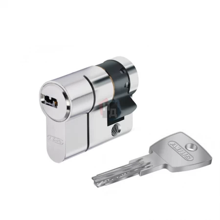 Цилиндр Abus D6PS 40 (30x10) ключ-половинка никель