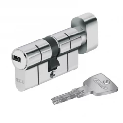 Цилиндр Abus D6PS 65 (35x30T) ключ-тумблер никель
