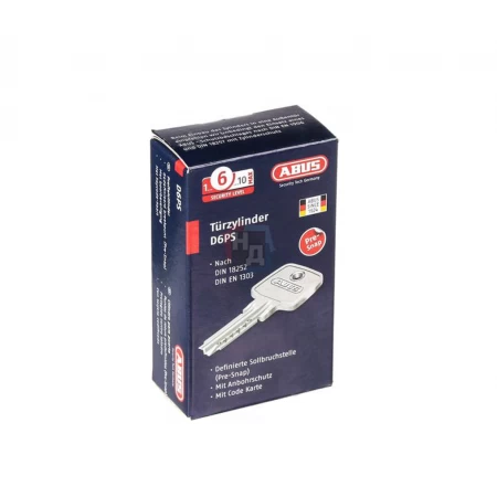 Цилиндр Abus D6PS 80 (35x45) ключ-ключ латунь