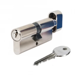 Цилиндр Abus E50 (E45) 70 (35x35T) ключ-тумблер никель