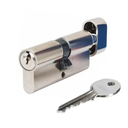 Цилиндр Abus E50 (E45) 70 (35x35T) ключ-тумблер никель