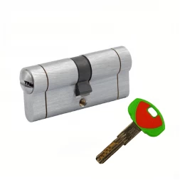 Цилиндр Securemme K22 80 (40x40) ключ-ключ хром