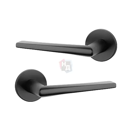Дверная ручка Stile Salta R 7S черный