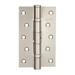 Петля дверная врезная MVM HE-120 PN 125*75*3 никель перламутровый