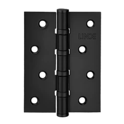 Петля дверная врезная Linde H-100 BLACK 100*75*2.5 черный