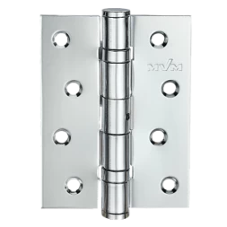 Петля дверная врезная MVM HE-100 CP 100*75*3 хром полированный
