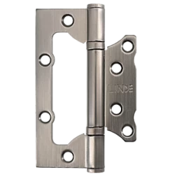 Петля дверная накладная Linde HB-100S MA 100*63*2 антрацит матовый