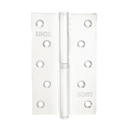 Петля дверная врезная Linde H-120L WHITE 125*75*2.5 белый