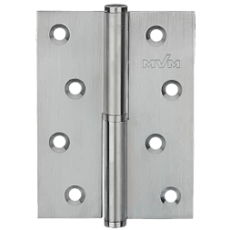 Петля дверная врезная MVM B-100R MC 100*75*2.5 хром матовый
