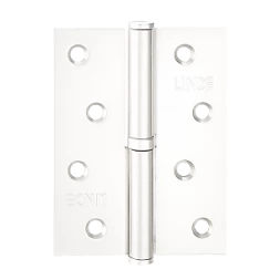 Петля дверная врезная Linde H-100R WHITE 100*75*2.5 белый