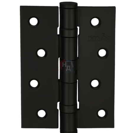 Петля дверная врезная MVM HE-100 BLACK 100*75*3 черный