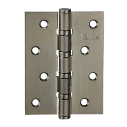 Петля дверная врезная Linde H-100 MA 100*75*2.5 антрацит матовый