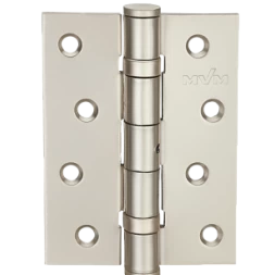Петля дверная врезная MVM HE-100 PN 100*75*3 никель перламутровый