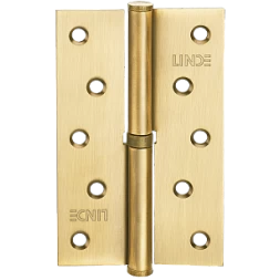 Петля дверная врезная MVM B-100L SB 100*75*2.5 латунь матовая