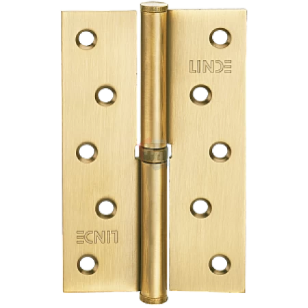 Петля дверная врезная MVM B-100L SB 100*75*2.5 латунь матовая