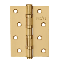 Петля дверная врезная MVM B-100 SB 100*75*2.5 латунь матовая