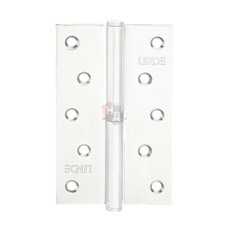 Петля дверная врезная Linde H-120R WHITE 125*75*2.5 белый