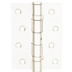 Петля дверная врезная MVM HE-100 WHITE 100*75*3 белый