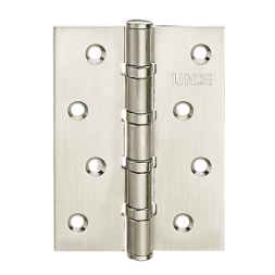 Петля дверная врезная Linde H-100 SN 100*75*2.5 никель матовый