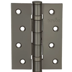 Петля дверная врезная MVM HE-100 MA 100*75*3 антрацит матовый