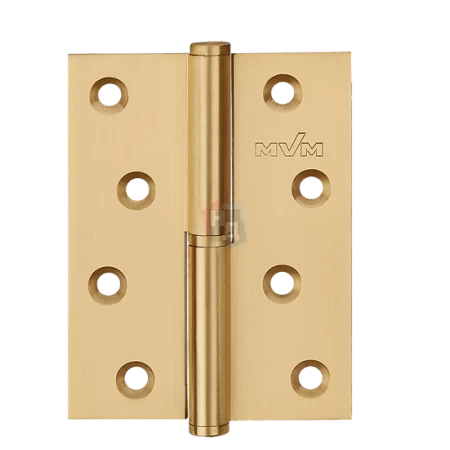 Петля дверная врезная MVM B-100R SB 100*75*2.5 латунь матовая