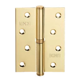 Петля дверная врезная Linde H-100L SB 100*75*2.5 латунь матовая