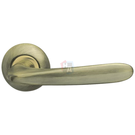 Дверная ручка Armadillo Pava LD42-1AB/SG-6 бронза/матовое золото