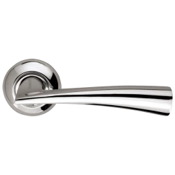 Дверная ручка Armadillo Columba LD80-1SN/CP-3 матовый никель/хром