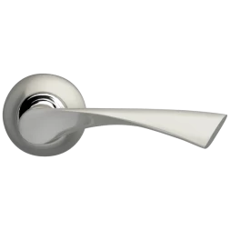 Дверная ручка Armadillo Corona LD23-1SN/CP-3 матовый никель/хром