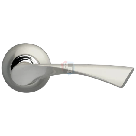 Дверная ручка Armadillo Corona LD23-1SN/CP-3 матовый никель/хром