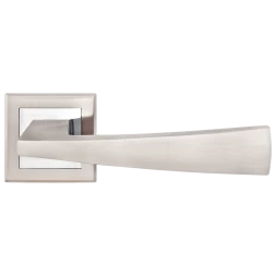 Дверная ручка MVM FRIO Z-1215 SN/CP матовый никель - полированный хром
