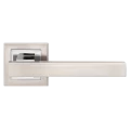 Дверная ручка MVM LOFT Z-1290 SN/CP матовый никель - полированный хром