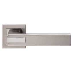 Дверная ручка MVM QOOB Z-1320 BN/SBN черный - матовый никель