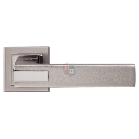 Дверная ручка MVM QOOB Z-1320 BN/SBN черный - матовый никель