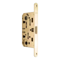 Замок межкомнатный AGB Mediana Polaris 2XT WC латунь матовая (B061025023)