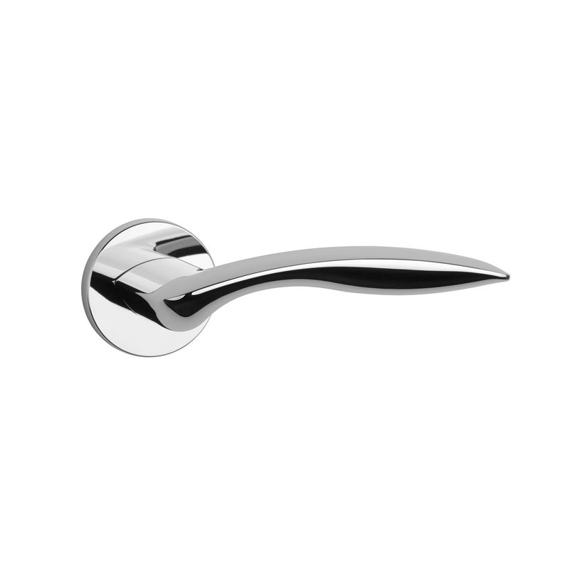 Дверная ручка Aprile Robinia R 7S AS полированный хром