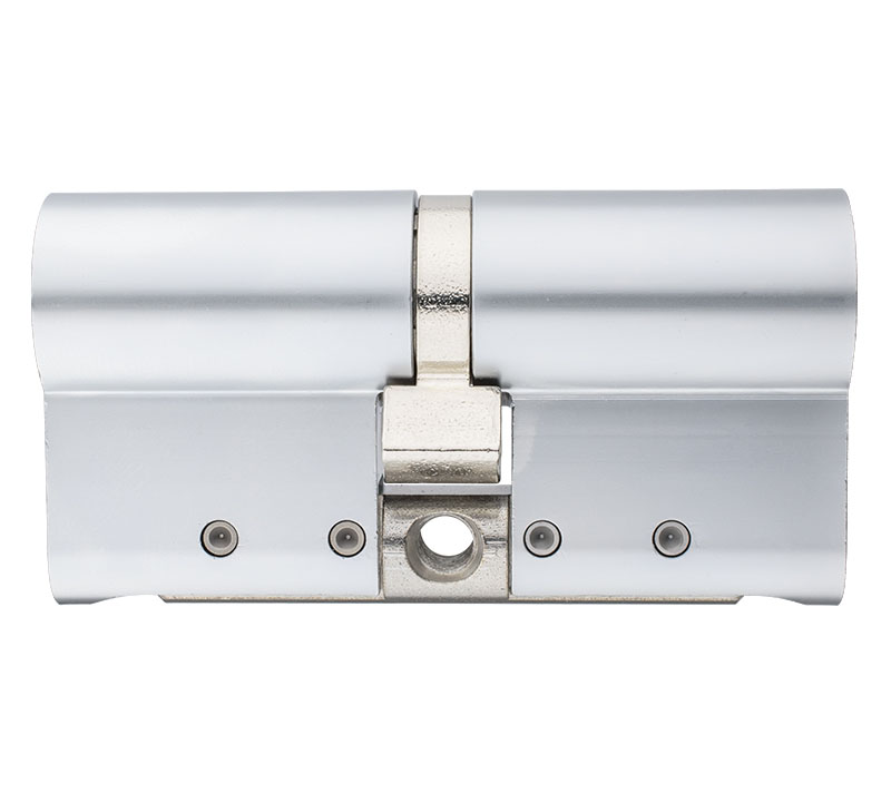 Цилиндр Abloy Protec 2 62 (31x31) CY322 ключ-ключ HCR хром матовый