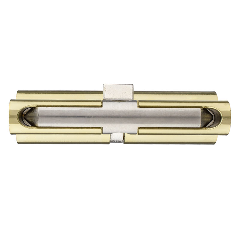 Цилиндр Abloy Protec 2 132 (51x81) CY322 ключ-ключ KILA латунь полированная
