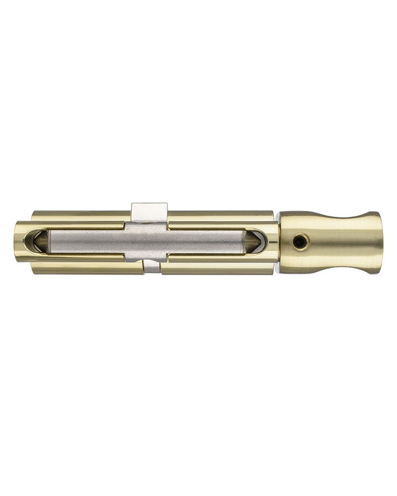 Цилиндр Abloy Protec 2 117 (61x56T) CY323 ключ-тумблер KILA латунь полированная