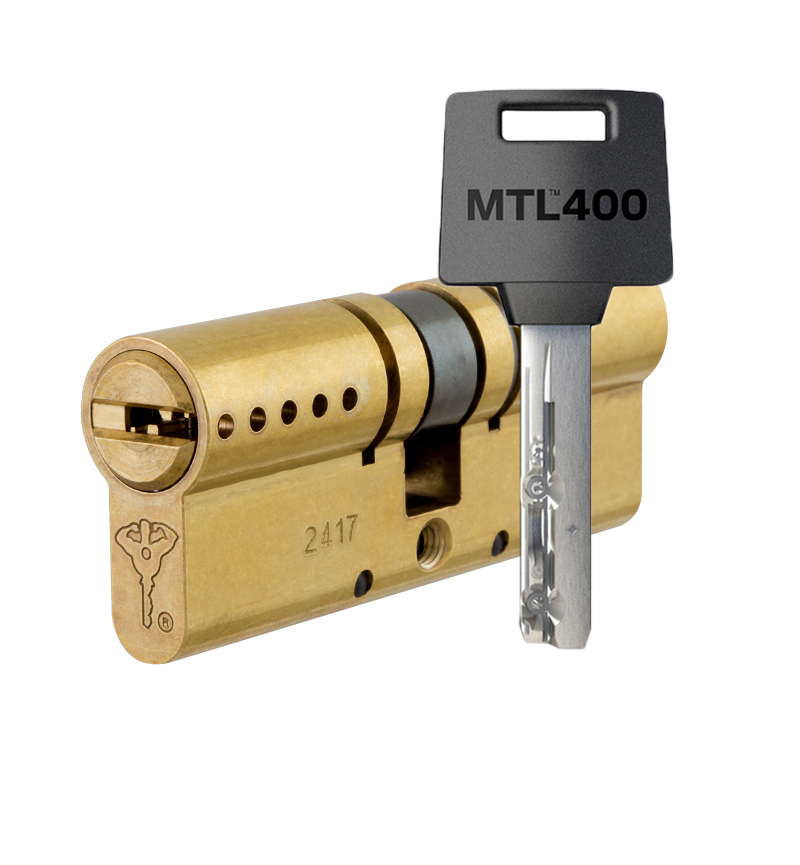 Цилиндр MUL-T-LOCK MTL400/ClassicPro 105 (50x55) ключ-ключ EB латунь