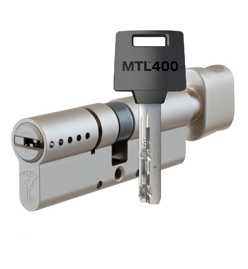 Цилиндр MUL-T-LOCK MTL400/ClassicPro 105 (50x55T) ключ-тумблер NST никель сатин