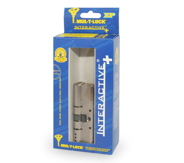 Цилиндр MUL-T-LOCK MTL600/Interactive+ 88 (35x53) ключ-ключ NST никель сатин