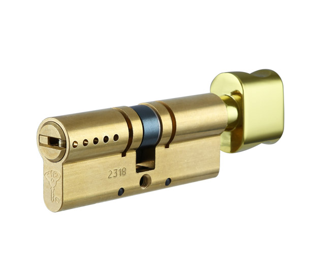 Цилиндр MUL-T-LOCK MTL600/Interactive+ 82 (55x27T) ключ-тумблер EB латунь
